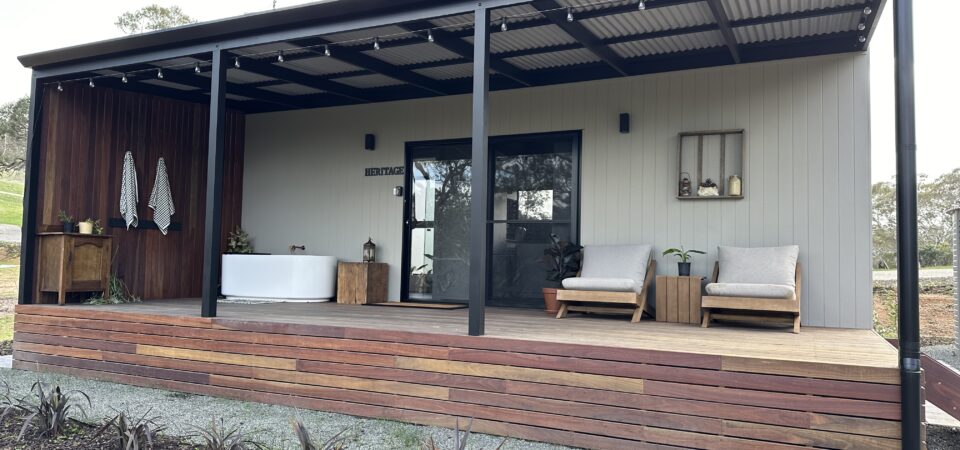 Romantic accommodation for two people